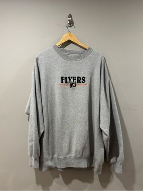 Vintage Philadelphia Flyers Majestic Crewneck Sweatshirt - XL - 90s NHL